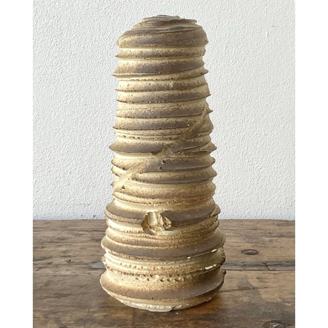 Vintage Original Studio Pottery Vase For Sale - Image 12 of 12