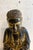 Seated Buddha in a meditative position Solid wood sculpture with a golden patina Used condition, see photos Dimensions: H...