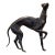 1950s Bronze Greyhound Figure For Sale