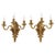 Antique French Louis Revival 3-Branch Ormolu Wall Lights, 1890s, Set of 2 For Sale - Image 11 of 11