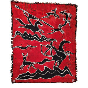 18th Century Batik Fabric Painting