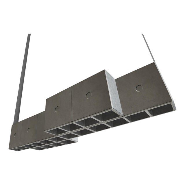 Aluminium Tsai Suspension Lamp by Mario Tsai for Cassina For Sale