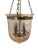English Hudson Valley Lighting Large 4 Light “Hampton” Pink Pendant Lantern For Sale - Image 3 of 3