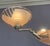 Art Deco Chandelier in Salmon-Colored Sandblasted and Polished Clear Glass from Muller Frères For Sale - Image 10 of 18