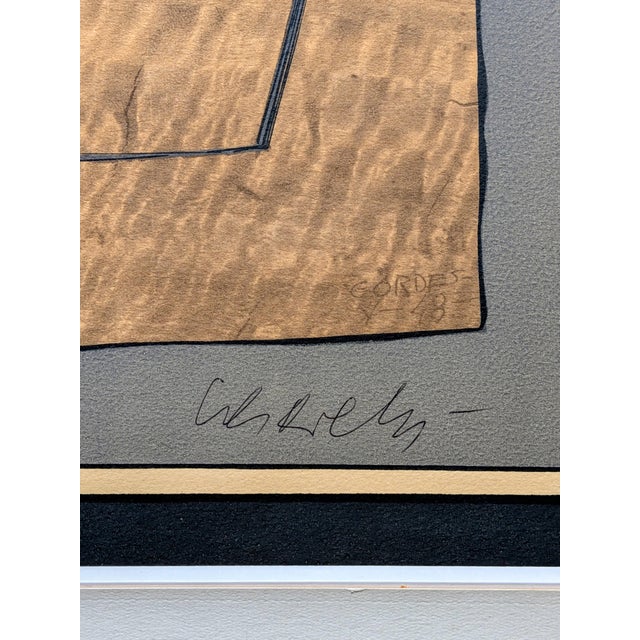 Victor Vasarely, Gordes Nives, 1971, Lithograph For Sale - Image 3 of 15