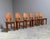 Set of six Wasa dining chairs, Finland 1990s Solid oak frames and seats. All in very good condition condition....