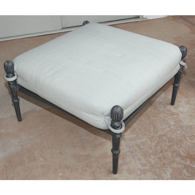 Montecito Lounge Chair With Ottoman in Michael Taylor For Sale - Image 10 of 13