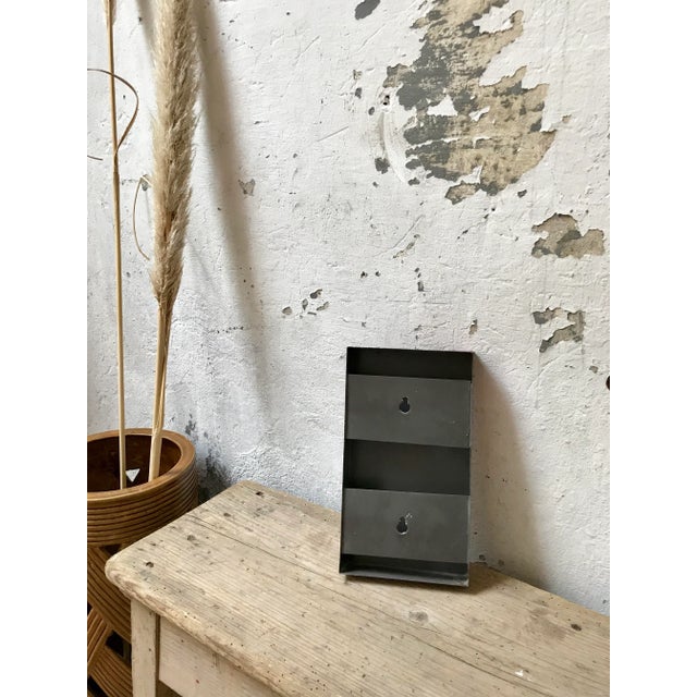 1950s Vintage Industrial Metal Letter I For Sale - Image 5 of 6