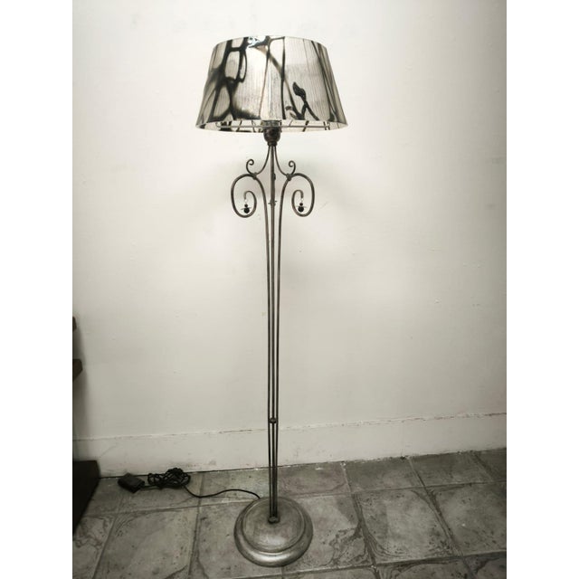 Floor Lamp with Murano Glass, 1980s For Sale - Image 4 of 15