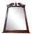 Vintage Universal Furniture Cherry Wood Traditional-Style Wall Mirror For Sale