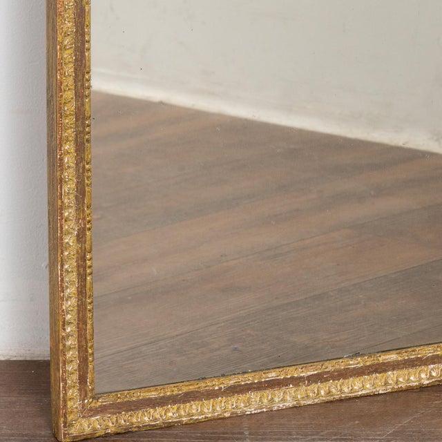 Wood Gold Gilt Swedish Mirror, Circa 1820 For Sale - Image 7 of 9