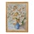 French Vintage Framed Oil Painting of Daisies For Sale