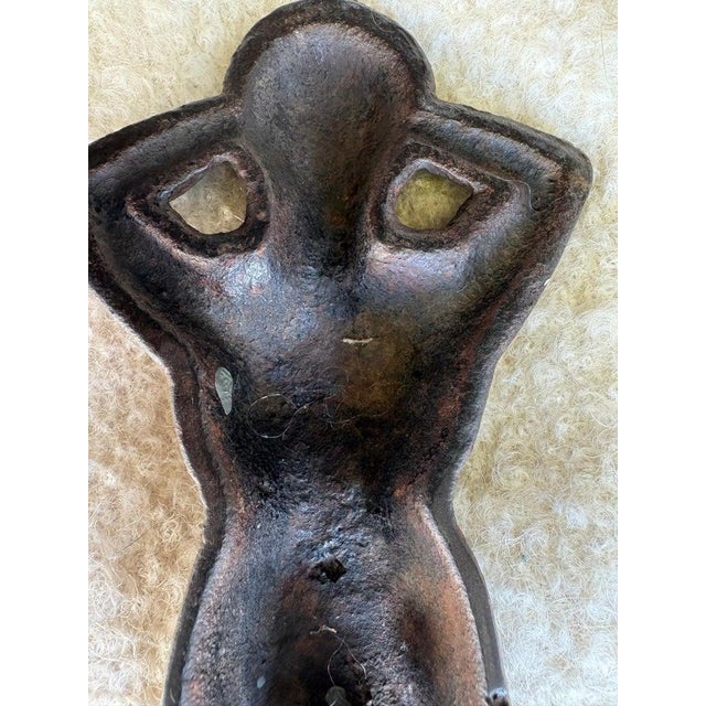 Black 19th Century Cast Iron Lady Boot Jack For Sale - Image 8 of 8