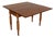 Antique 1920s Farmhouse Drop-Leaf Butterfly Dining Table With Turned Legs For Sale