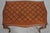 French French Vintage Parquetry Mahogany Rectangular End Table For Sale - Image 3 of 13