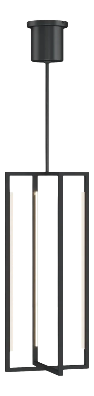 Visual Comfort Modern Kenway 18 Pendant LED Nightshade Black