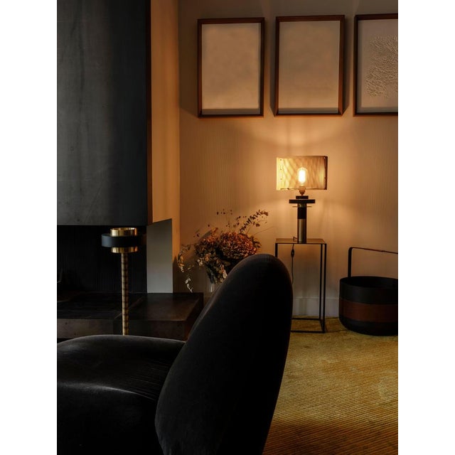 Madmen Ashtray in Bronze with Brass and Aluminium by Marine Breynaert For Sale - Image 6 of 7