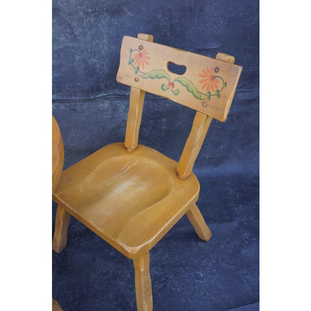 Spanish Revival 1930s Original Monterey Cafe Set For Sale - Image 3 of 9
