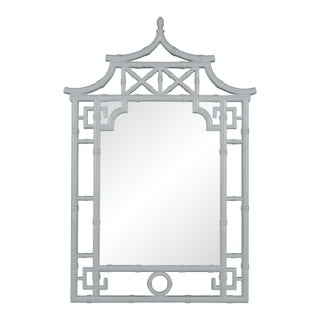 Shing Pagoda Wall Mirror, Glossy Iceberg For Sale