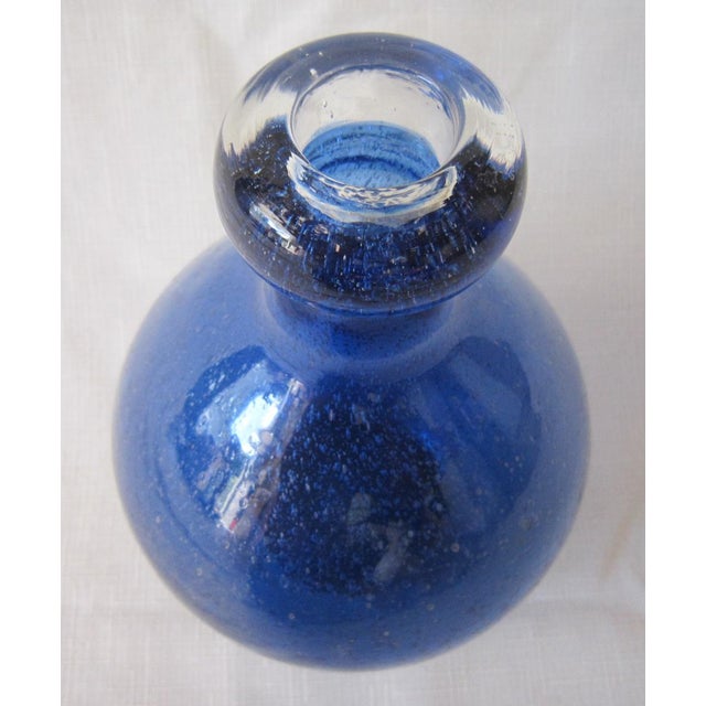 Mexican Glass Vase Chairish