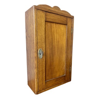 Vintage Wooden Medicine Cabinet, 1950s For Sale