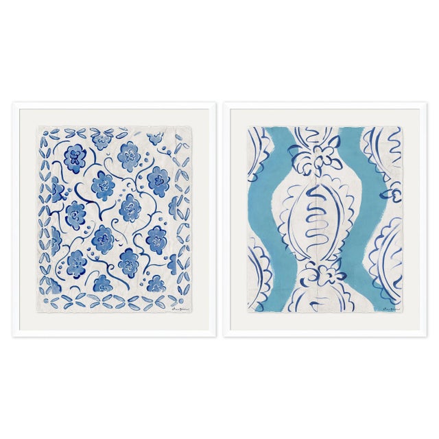 Dana Gibson Ogee & Synchronisity by Dana Gibson, Framed Art Prints - Set of 2 For Sale - Image 4 of 4