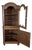Vintage French Oak Display Cabinet For Sale
