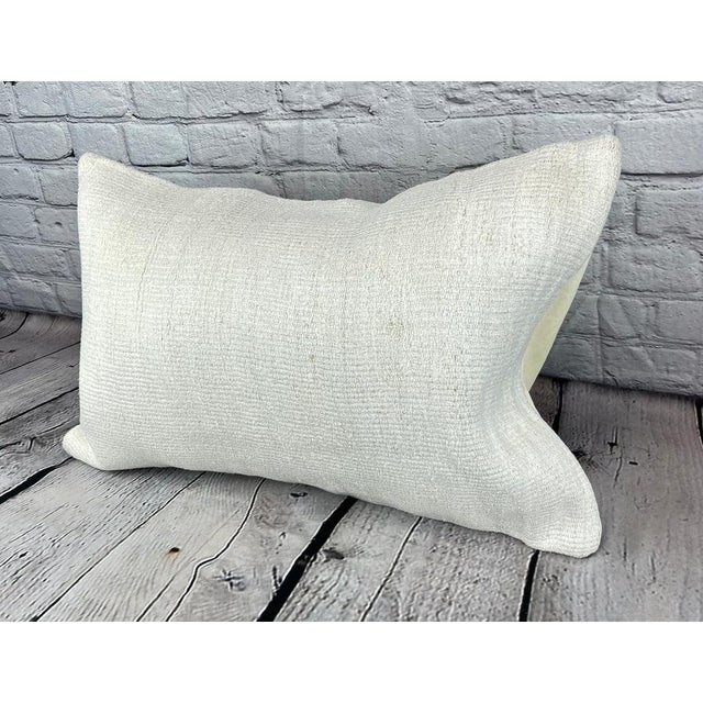 Vintage Pillow Case Turkish Hemp Pillow Decorative Hemp Pillow Dry cleaning only. PILLOW INSERT IS NOT INCLUDED