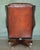 Chesterfield Wingback Swivel Office Chair in Hand-Dyed Leather from Harrods London, 1970s For Sale - Image 17 of 18