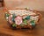 19th Century French Barbotine Porcelain Basket Jardinière With Flowers For Sale - Image 4 of 9