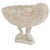 Ceramic Vintage Italian Whiteware Shell & Dolphin Pedestal Centerpiece For Sale - Image 7 of 12