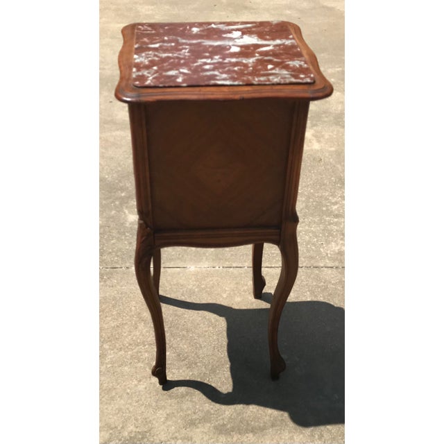 Antique French Marble Top Night Stand Chairish