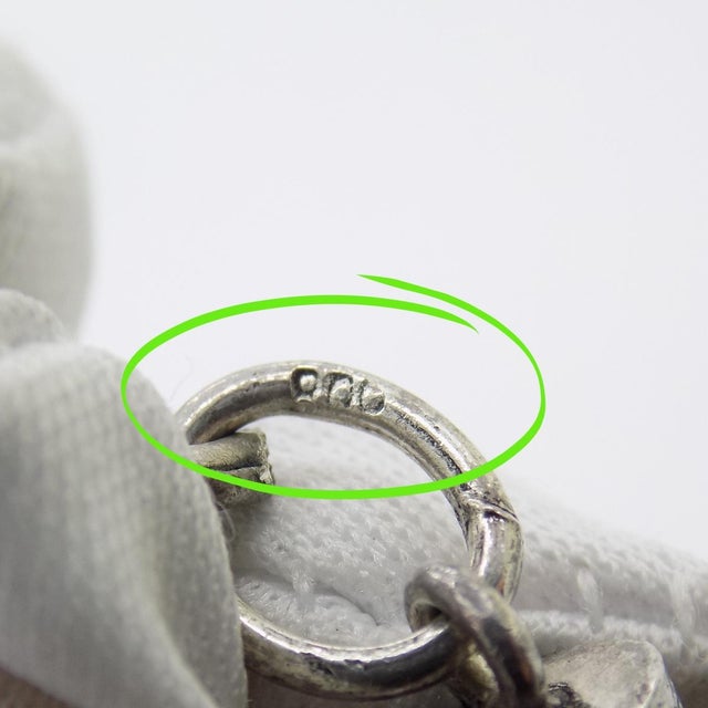 Silver Vintage Italian Handmade Genuine Silver Neapolitan Hunchback Good Luck Charm For Sale - Image 8 of 10