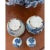 Ceramic Pair of Small Blue & White Ginger Jars With Classic Chinese Motif For Sale - Image 7 of 7