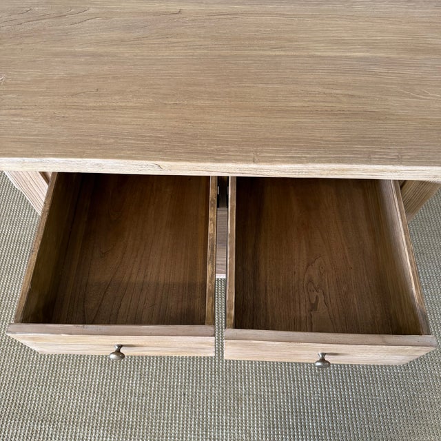 Beige Laguna Elm Wood Island - Small For Sale - Image 8 of 16