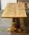 Large Oak Farmhouse Dining Table, 1925 For Sale - Image 6 of 18