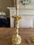 Pair of Vintage Hollywood Regency "Manner of Serge Roche" Plaster Palm Tree Table Lamps For Sale - Image 11 of 12