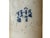 Chinese Distressed White Porcelain Blue Warrior Horse Graphic Holder Vase For Sale - Image 10 of 10