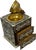 Bring timeless elegance into your home with this handcrafted wooden incense burner featuring a beautifully engraved brass...