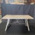 19th Century 19th Century Cerused White Washed Spanish Dining Trestle Table For Sale - Image 5 of 10