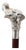 Antique Sterling Silver Elephant Walking Cane Stick, 1800s For Sale