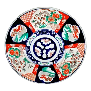 Antique Chinese Imari Charger Bowl