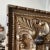 Gold 1990s Italian Hand Carved & Hand Painted Mirror For Sale - Image 8 of 10