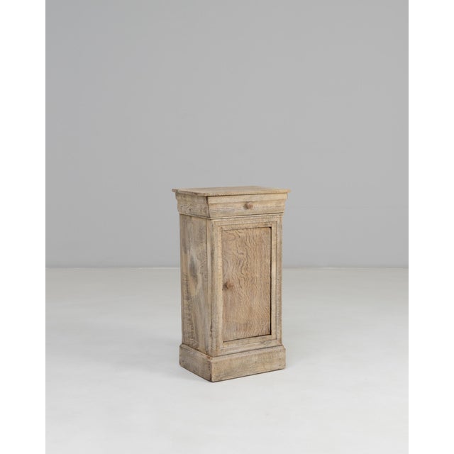 19th Century 19th Century French Oak Bedside Table For Sale - Image 5 of 18