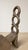 Vintage Sculptural Wooden Table and Two Chairs with Hand-Carved Loop Backrests, 1940s, Set of 3 For Sale - Image 12 of 18