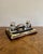 Gold Antique Victorian Burr Walnut and Brass Mounted Double Sided Desk Set, 1860, Set of 3 For Sale - Image 8 of 8