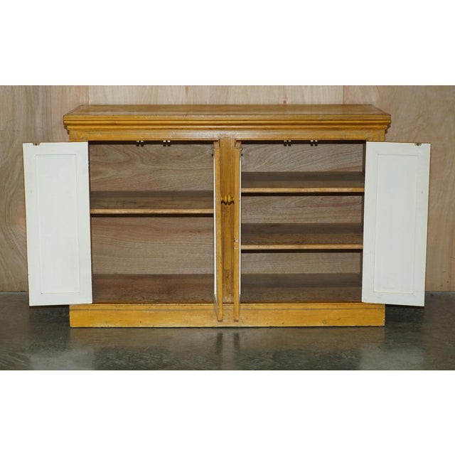 French Hand Painted Pine Housekeepers Sideboard, 1860s For Sale - Image 18 of 18