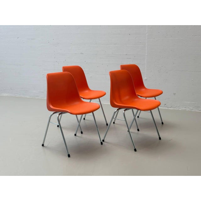 Europa Stacking Chair by Helmut Starke for Embru, 1970s For Sale - Image 5 of 17