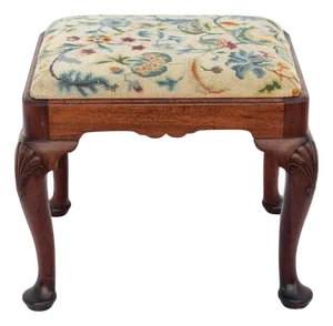 Queen Anne Ottoman, Early 1900s