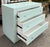 Modern Designer Blue Glass Chest of Drawers Commode Nightstand For Sale In Los Angeles - Image 6 of 7